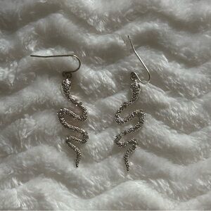 Snake earrings
